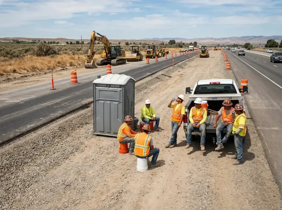 highway-road-construction-crew-007 — frequently asked questions, Porta Potty and Restroom Rentals in Bay City, MI
